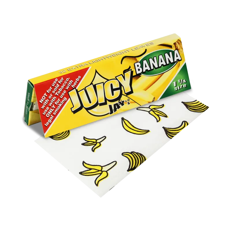 Juicy Jays Banana Papers 1 1/4