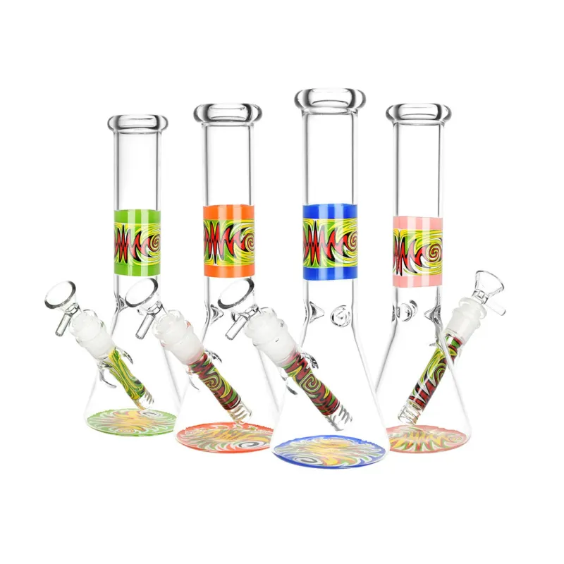 Vacillating Vibe Beaker Water Pipe - 9.75”