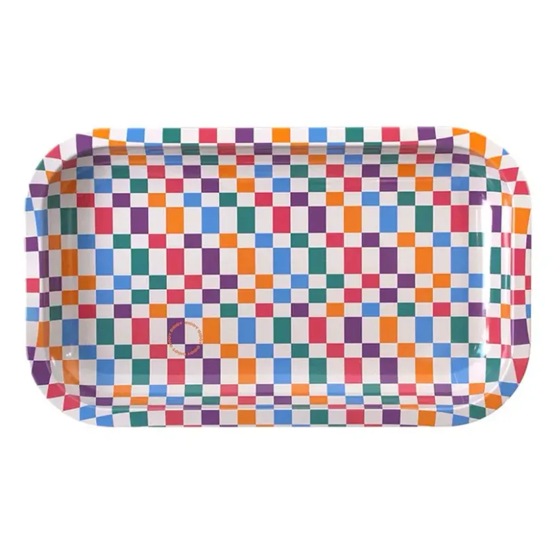 Giddy Small Rolling Trays- Grid