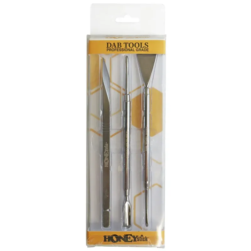 Honey Stick 3 Pack Stainless Steel Tools
