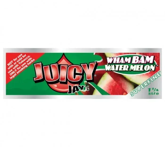 Juicy Jays Super Fine Wham Bam Water Melon Papers 1 1/4