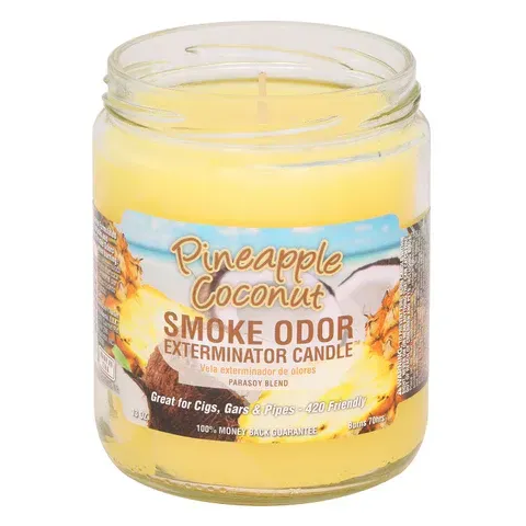 Smoke Odor Candle 13oz Pineapple Coconut