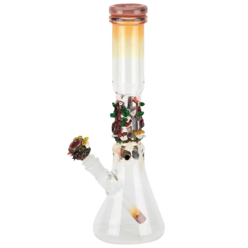 Empire Glassworks Flagship Beaker - Hooties Forest