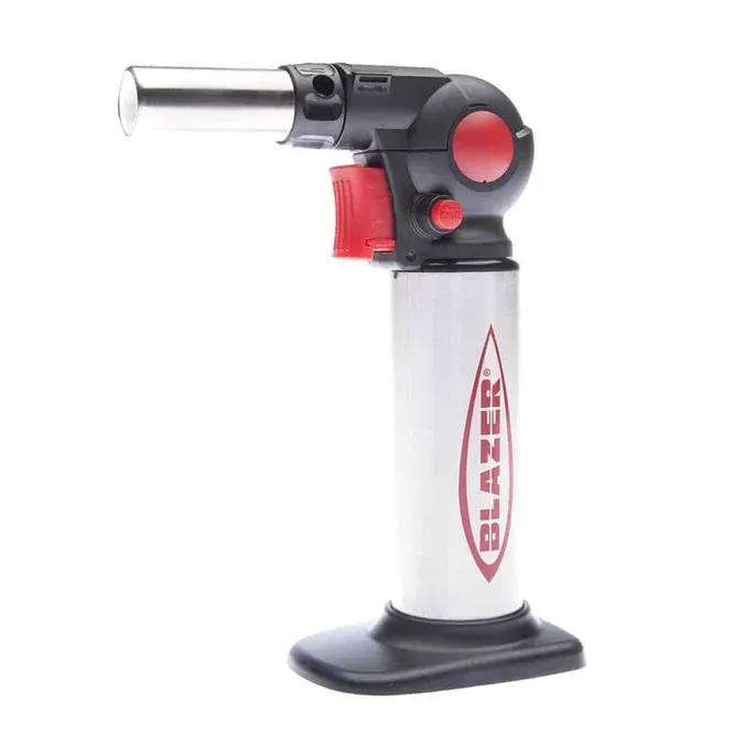 Blazer FX-1000 Flexible Dual Flame Turbo Torch Lighter - Red