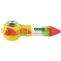 Ooze Bowser Silicone Pipe W/Glass Bowl