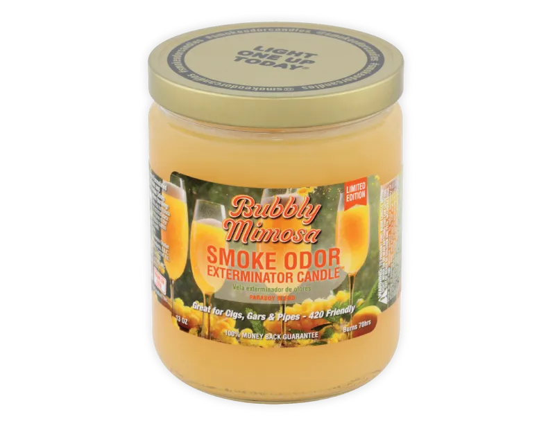 Smoke Odor Candle 13oz - Bubbly Mimosa