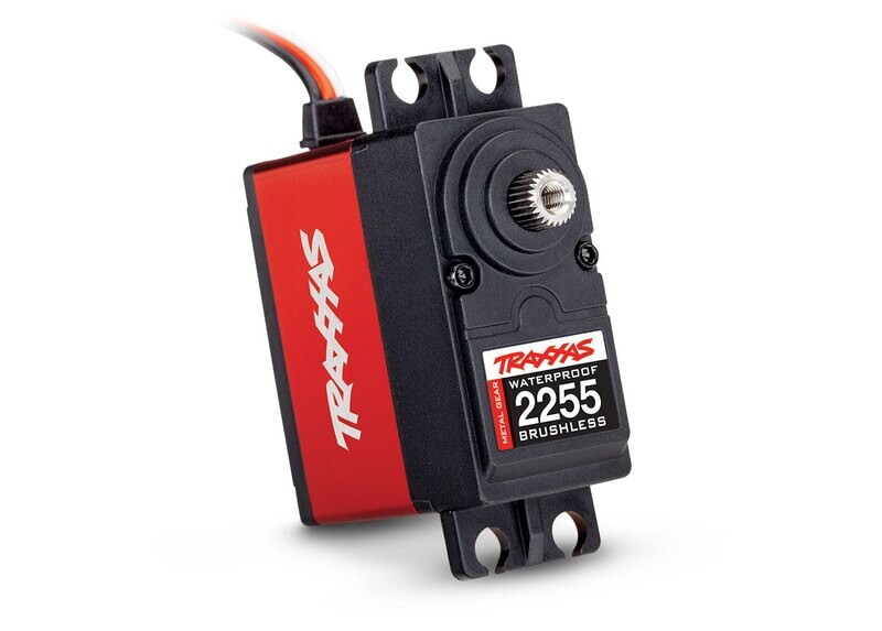 2255 Servo, digital high-torque 400 brushless, metal gear (ball bearing), waterproof