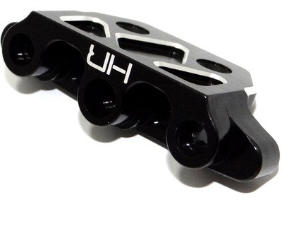 LCF09A01 Aluminum Rear Hinge Pin Brace and Skid Plate - Traxxas