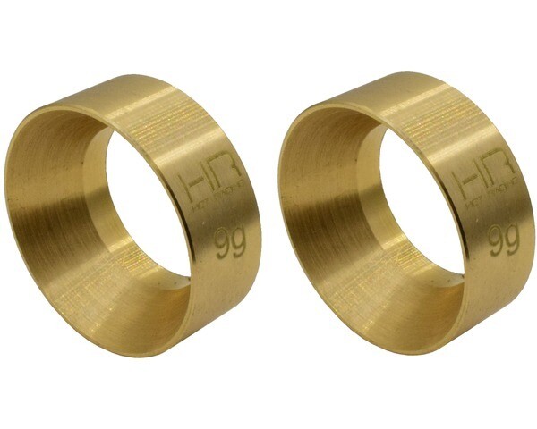SXTF2612H 9g Brass Kmc Machete Wheel Weights Scx24