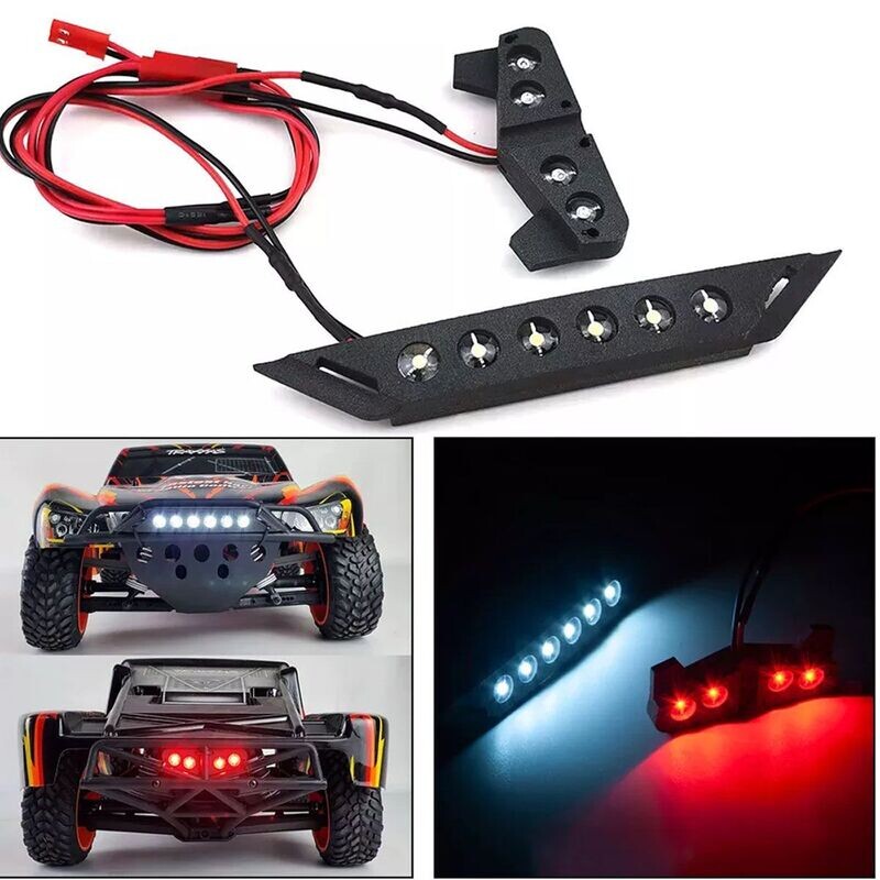 PHTRX443  Powerhobby Front &amp; Rear LED Light SET Combo Traxxas Slash 2WD / 4WD