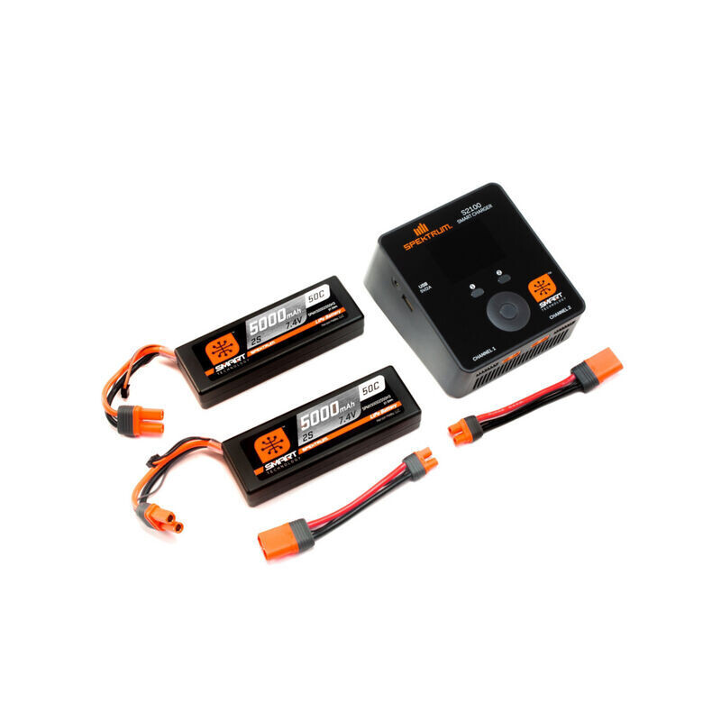 SPMXPS4 Spektrum Smart PowerStage Bundle 4S IC5