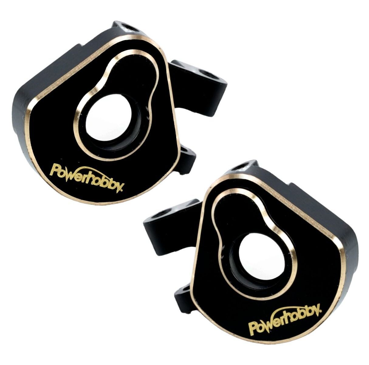 PHBTRX593 Powerhobby Brass Steering Knuckles / Blocks Traxxas TRX-4M