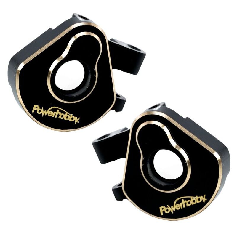 PHBTRX593 Powerhobby Brass Steering Knuckles / Blocks Traxxas TRX-4M