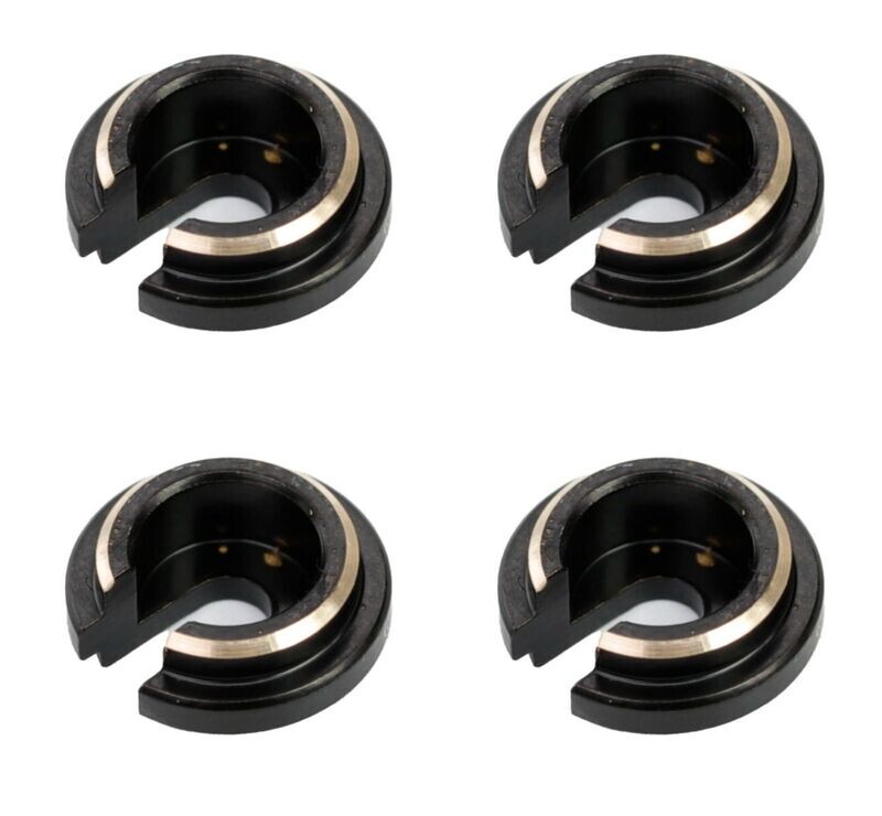 PHBTRX586 Powerhobby Brass Lower Shock Retainer (4) Traxxas TRX-4M TRX4m