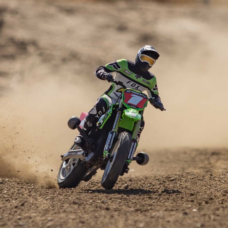 LOS06002 Promoto-MX 1/4 Motorcycle RTR Combo, Pro Circuit