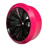 Firebrand RC Switchblade XDR6 5° Pre-Mounted Slick Drift Tires (4) (Black/Pink)