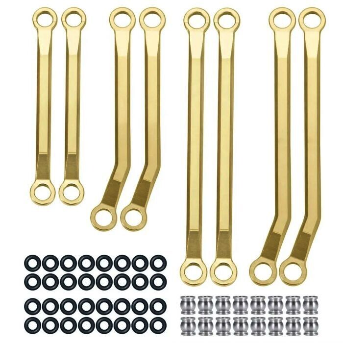 PHB5244 Powerhobby Brass High Body Clearance Links Traxxas TRX-4M