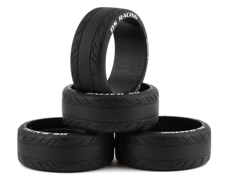 DS Racing Finix Friction HF Treaded Drift Tires (4) (HF-2)