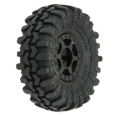 PRO1021410 1/24 Super Swamper F/R 1.0" Tires MTD 7mm Blk (4)