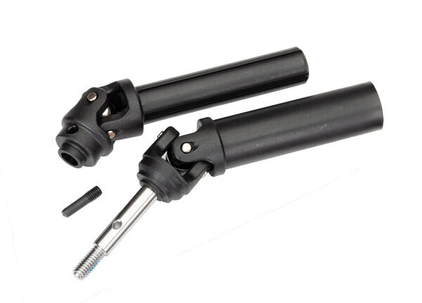 6852A - Driveshaft assembly, rear, extreme heavy duty (1) (left or right) (fully assembled, ready to install)/ screw pin (1)