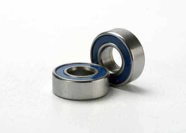 5116 - Ball bearings, blue rubber sealed (5x11x4mm) (2)