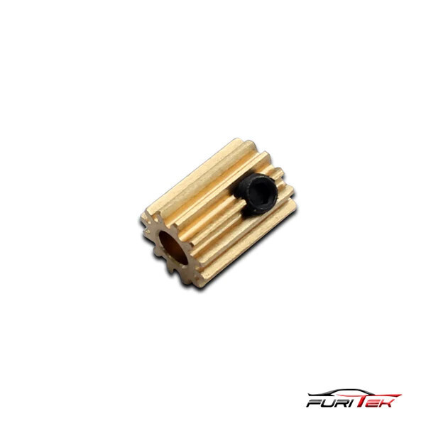 FUR-2058 Furitek 15T 0.5M Brass Pinion for 2204 motors