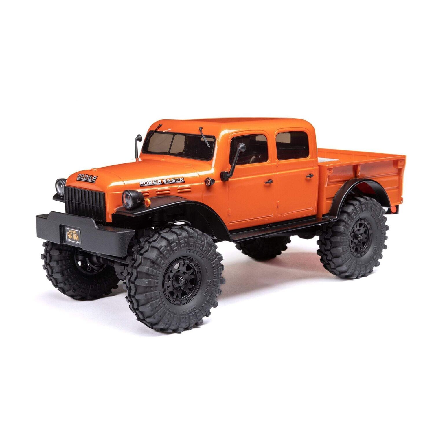 WT Micro SCX24用 PowerWagon パワーワゴンボデ SCX24 40's 4 Door Dodge Power Wagon, 1/24 4WD-RTR