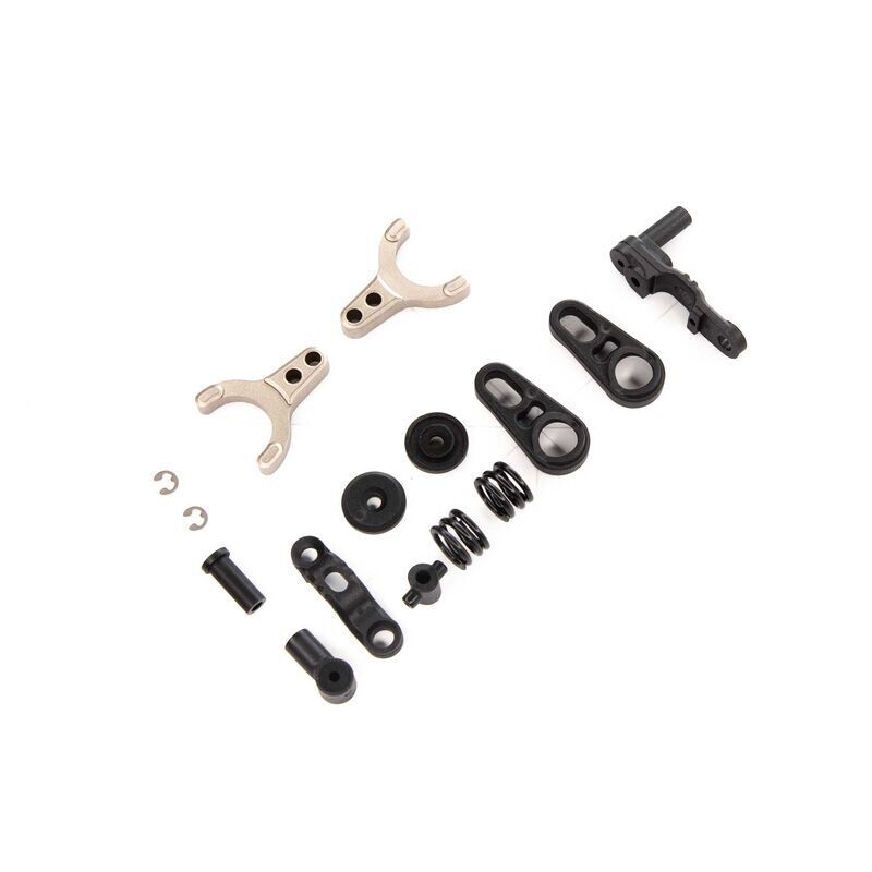 AXI232036 Dig/2-Speed Arm &amp; Shaft Set: SCX10III