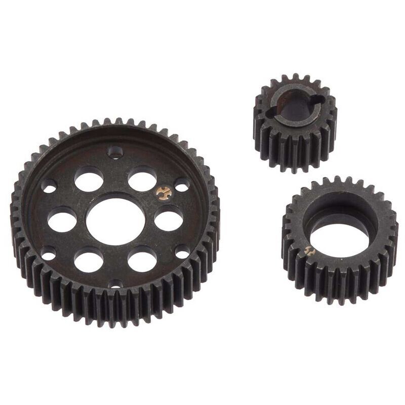 AXIC3078 AX10 Locked Transmission - Complete Metal Gear Set - Steel (3pcs)