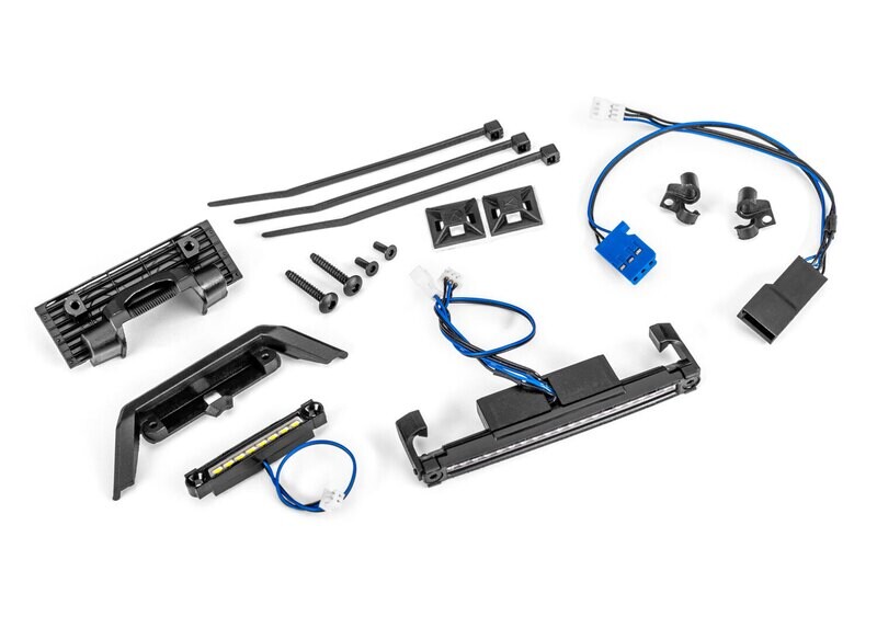 9789 LED light bar kit, TRX-4M™ (includes front light bar, roof light bar, mounts, hardware) (fits #9711 or 9712 bodies)