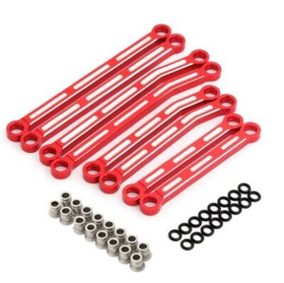 PHB5859Red Powerhobby Aluminum Scale Links Red FOR Traxxas TRX-4M
