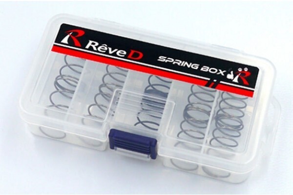 REVE D 2WS &amp; HT SPRING SET WITH BOX; COMPLETE SET (1 FRONT &amp; 4 REAR SPRING SETS)(RD-006AS)