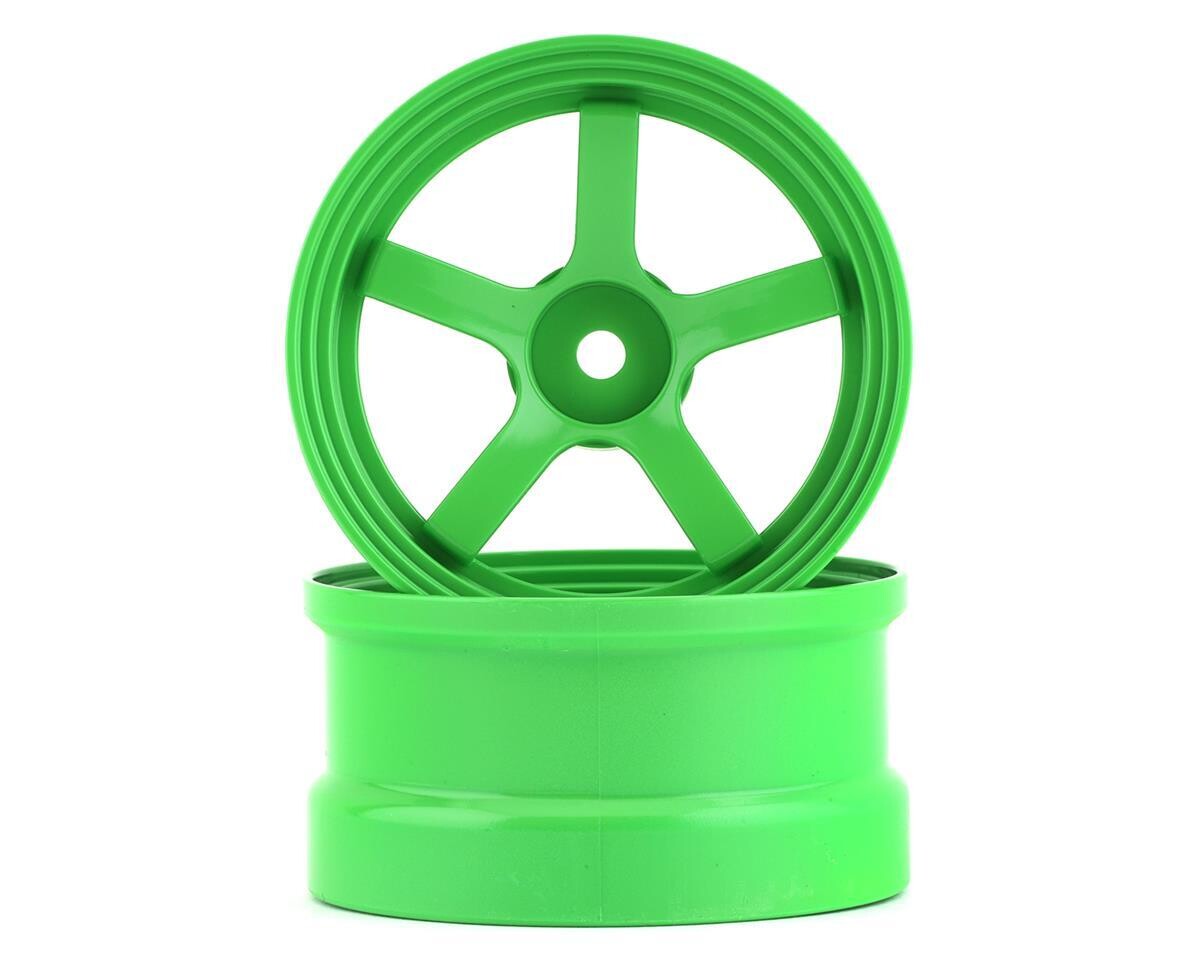 RW-DP5G6 REVE D Drift Wheel DP5 (Light Green, Offset 6, 2pcs)