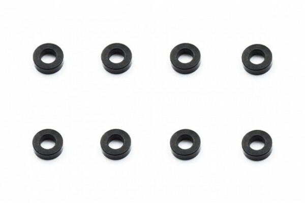 RC-A3615 REVE D ALUMINUM SPACERS (3MM x 6MM x 1.5MM)