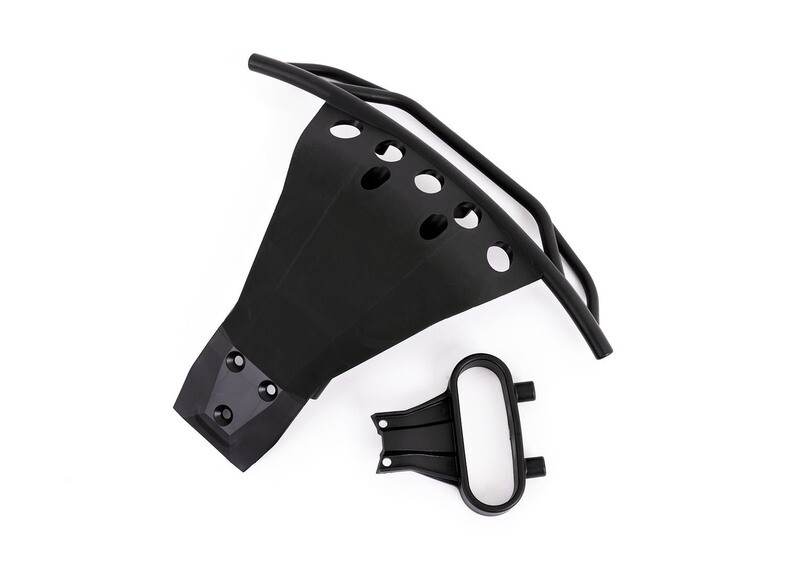 6835X Bumper, front / bumper support (fits Slash® 4X4) (for LED light kit installation)