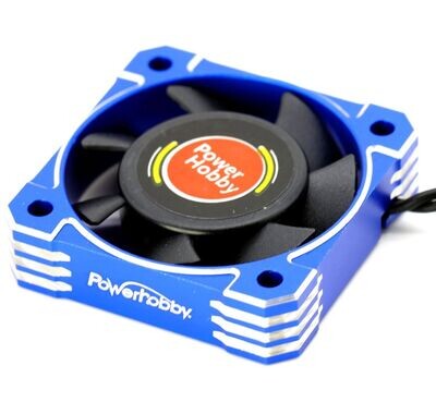 PHBPHF4040BLUE Powerhobby 40x40x10mm Tornado High Speed Aluminum RC Cooling