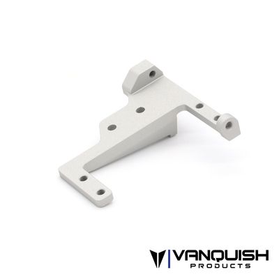 VPS08654 Vanquish Products F10 BTA Aluminum On Axle Servo Mount (Clear Anodized)