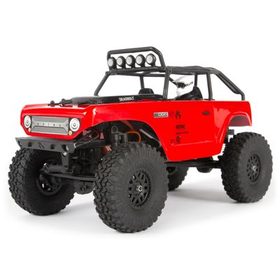AXI90081 1/24 SCX24 Deadbolt 4WD Rock Crawler Brushed RTR, RED