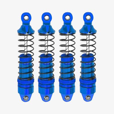 PHB6563blue POWERHOBBY ALUMINUM FRONT &amp; REAR SHOCKS (4) ARRMA GROM BLUE