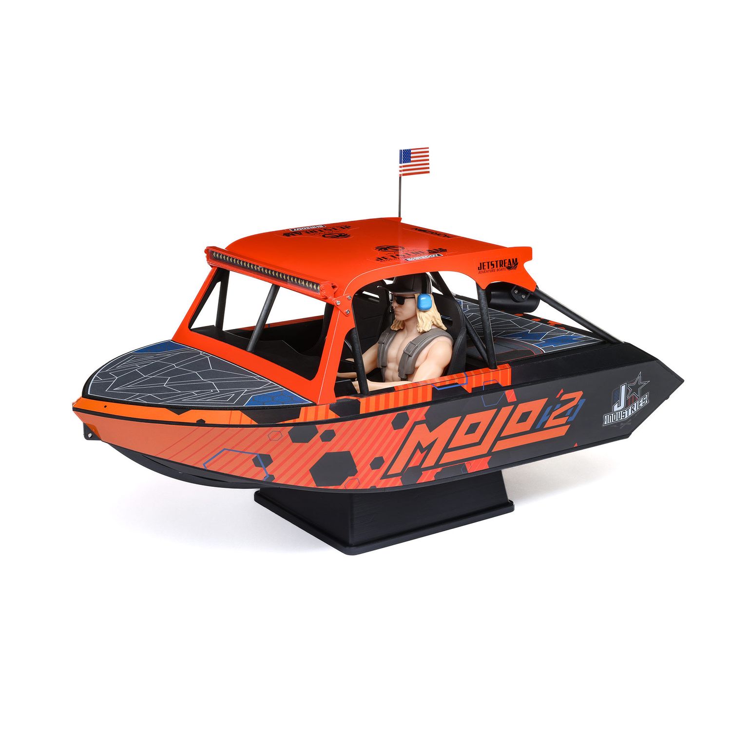 1/6 Jetstream Boat Brushless 24  RTR, Color: MOJO