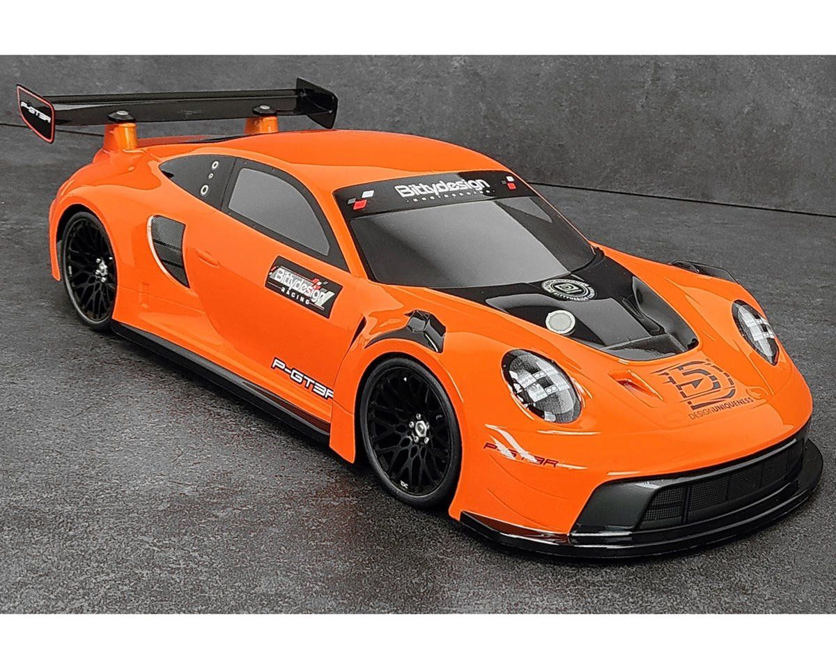 BDYGT-190PGT3R Bittydesign P-GT3R 1/10 GT On-Road Body (Clear) (190mm) (Light Weight)