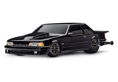 94046-4 - Drag Slash with Ford® Mustang 5.0 Body: 1/10 Scale 2WD Drag Racing Car BLACK
