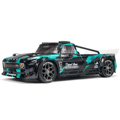 ARA4315V3 INFRACTION 4X4 3S BLX 1/8 Resto-Mod Truck  BLACK/TEAL