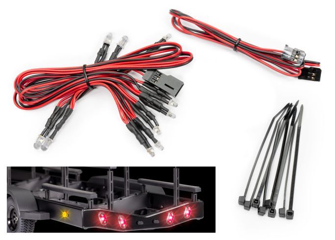 10349X Wire harness, LED lights/ zip ties (8) (fits #10350 boat trailer)