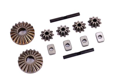 9582 Gear set, differential (output gears (2)/ spider gears (4)/ spider gear shafts (2)/ spacers (4))