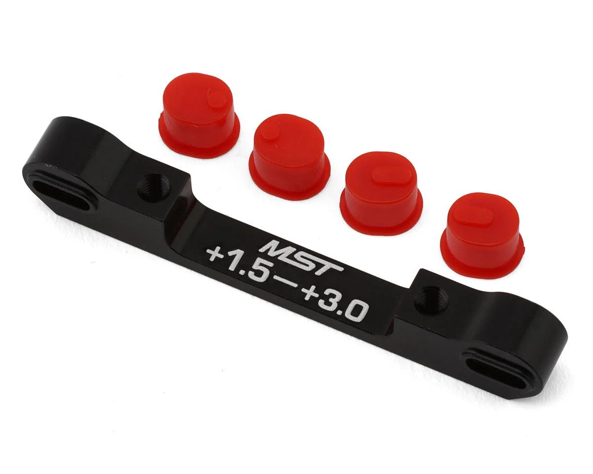820058BK MST RMX Adjustable Aluminum Suspension Mount (+1.5/+3.0) (Black)