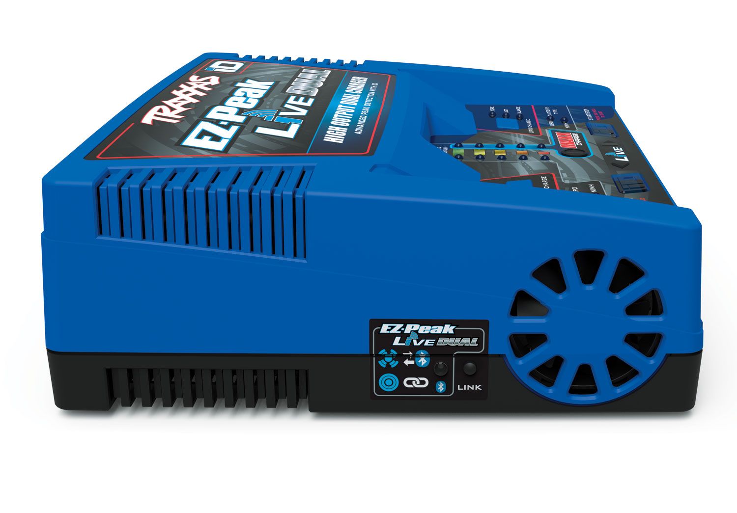 2973 Charger, EZ-Peak Live Dual, 200W, NiMH/LiPo with iD Auto Battery Identification