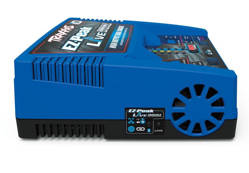 2973 Charger, EZ-Peak Live Dual, 200W, NiMH/LiPo with iD Auto Battery Identification