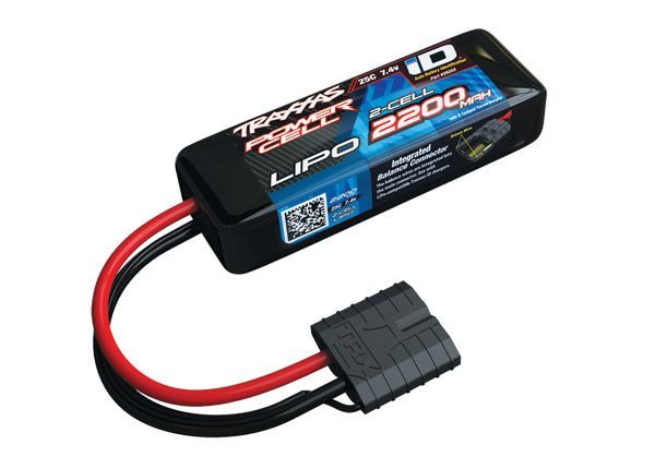 2820X 2200MAH 7.4V 2-CELL 25C LIPO BATTERY