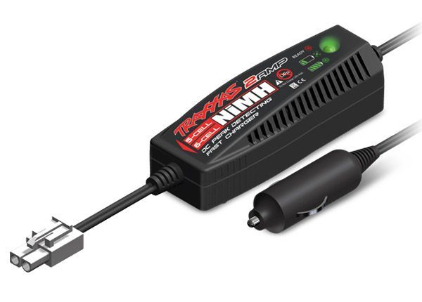 2977 - Charger, DC, 2 amp (Molex) (5 - 6 cell, 6.0 - 7.2 volt, NiMH)